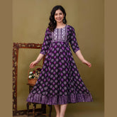 Long Umbrella Kurti 601A